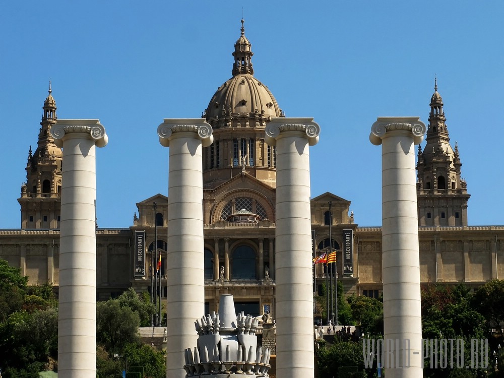 National museum of Art in Barselona Catalonia Spain